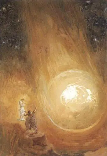 Henry John Stock’s painting of a star falling from Heaven